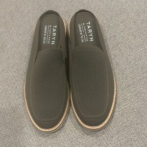 Taryn Rose Black Loafers